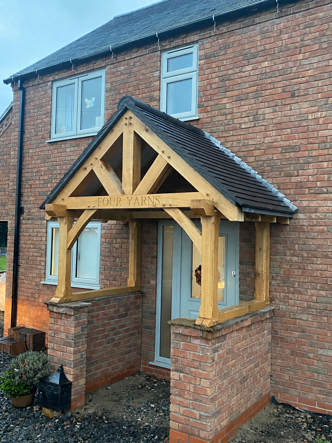 Oak porch