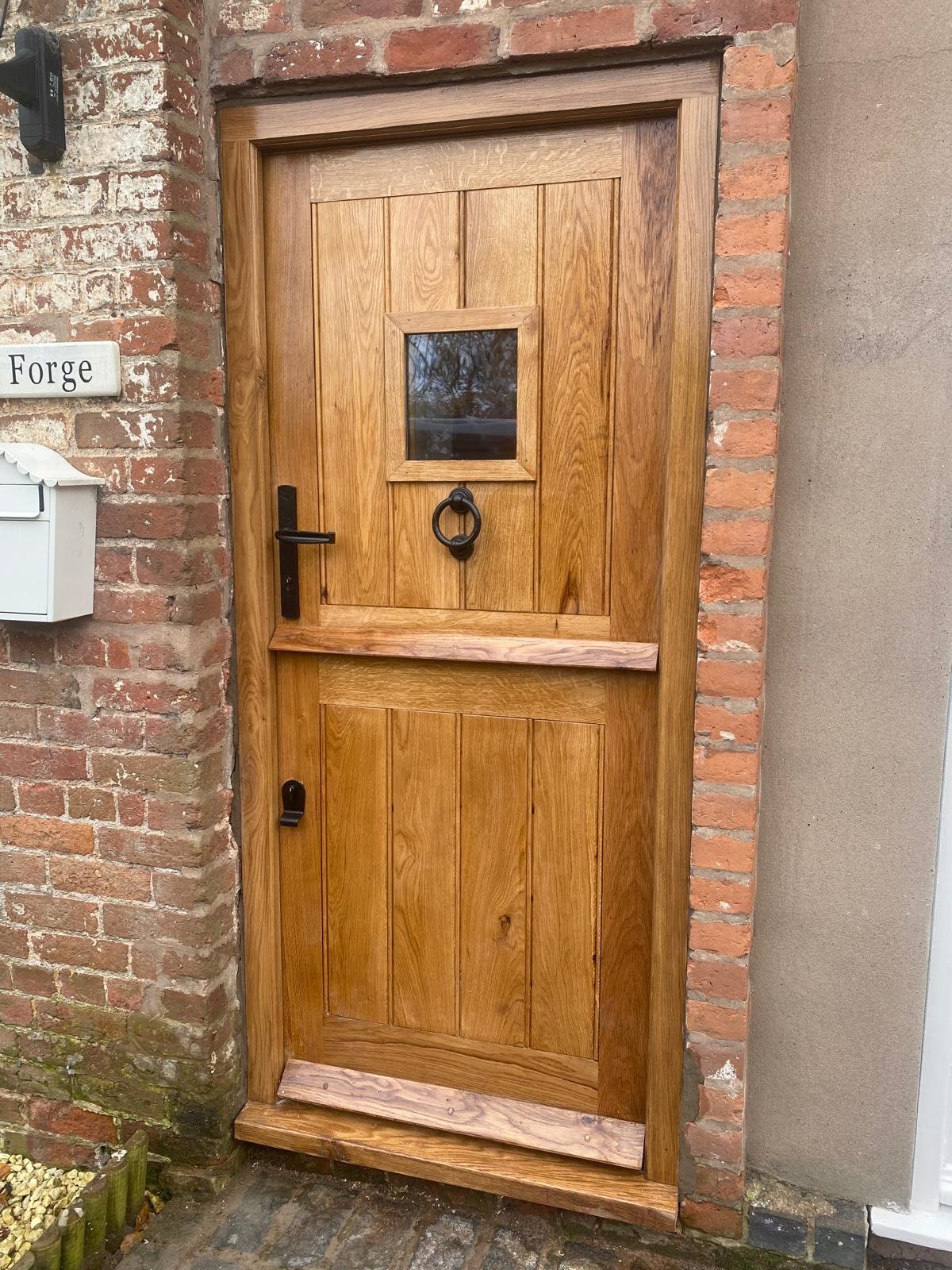 Oak stable door — The Forge