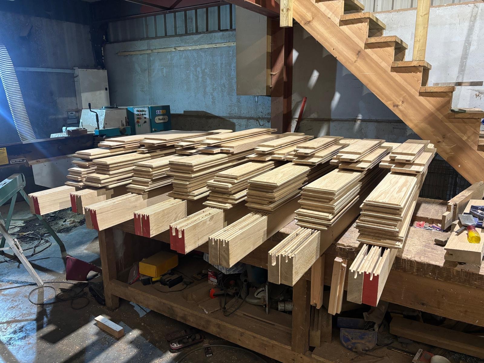 Bespoke timber machining service